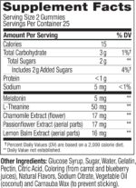 OLLY Extra Strength Sleep Gummy, 5 mg Melatonin, L-Theanine, Chamomile, Lemon Balm, Sleep Aid, BlackBerry - 50 Count - Image 8