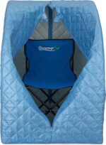 Durasage Portable Personal Steam Sauna for Home – Foldable Full Body Spa Tent with 800W Steam Generator, 60-Min Timer, Chair Included for Relaxation & Wellness - Image 4