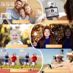 Digital Camera, Jukanur Upgraded Camera for Kids with 32GB Card, 16X Zoom, Point and Shoot Digital Camera with Anti-Shake, Timestamp, Flashlight, Portable Travel Camera for Teens Girls,Boys, White - Image 7