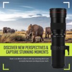 High-Power 420-1600mm f/8.3 HD Manual Telephoto Zoom Lens for Canon T1i T2i T3 T3i T4 T4i T5 T5i T6 T6i T6s T7 T7i T7s T8i EOS 1D 5D 6D 7D 30D 40D 50D 60D 70D 80D 90D XS XSI SL3 SL2 SL1 - Image 8
