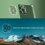 Ailun 3 Pack Camera Lens Protector for iPhone 16 Pro 6.3" / 14 Pro 6.1" & iPhone 16 Pro Max 6.9" / 14 Pro Max 6.7",Tempered Glass,9H Hardness,Anti-Scratch,Case Friendly[Does not Affect Night Shots] - Image 6