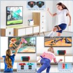 Wii U Interactive Gaming Figures for Switch Sports Accessories Bundle with Organizer Station Compatible with Nintendo Switch/ OLED Console & Joy-con, Storage and Organizer for Switch Sports Games - Image 7