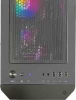 Raptor Desktop (AMD Ryzen 7 5700G 4.6GHz NVIDIA, 16GB 2 * 8 GB DDR4 3600, 512Gb M2 NVME SSD, RGB Fans, W11, WiFi Ready, Mouse and Keyboard) - Image 5