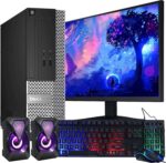 Dell OptiPlex Computer Desktop PC, Intel Core i5 3rd Gen 3.2 GHz, 16GB RAM, 2TB HDD, New 22 Inch LED Monitor, RGB Keyboard and Mouse, WiFi, Windows 10 Pro (Renewed) - Image 2