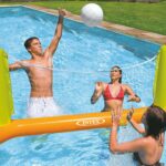 Intex 56508EP Inflatable Floating Swimming Pool Toys Volleyball Game, Green - Image 7