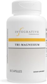 Integrative Therapeutics Tri-Magnesium - Supports Healthy Bones & Teeth* - Supports Cardiovascular & Neurological Function* - Promotes Calm* - 90 Capsules - Image 2
