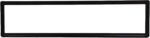 Maven Slim Dry Erase Board, Magnetic Whiteboard to-do List Narrow Mini Small Office Wall Portable Magnetic Tall Dry Erase White Board Frame 7.9" x 31.5" Black Frame - Image 3
