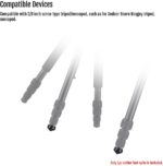 Andoer Universal Anti-Slip 3/8 Inch Tripod Monopod Rubber Foot Spike for Andoer Benro Gitzo Manfrotto Tripod Monopod - Image 6