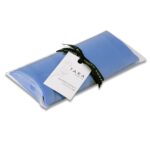 Spa Therapy Aroma Wellness Aromatherapy Silk Eye Pillow, Relaxation Sooth Eye Strain, Rest, Blue - Image 2