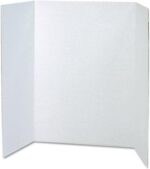 Pacon Extra Fold Presentation Board, White, 48"x36" - Image 5