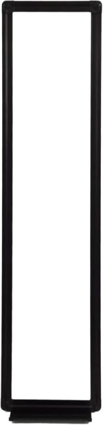 Maven Slim Dry Erase Board, Magnetic Whiteboard to-do List Narrow Mini Small Office Wall Portable Magnetic Tall Dry Erase White Board Frame 7.9" x 31.5" Black Frame - Image 2