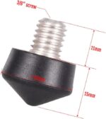 Andoer Universal Anti-Slip 3/8 Inch Tripod Monopod Rubber Foot Spike for Andoer Benro Gitzo Manfrotto Tripod Monopod - Image 7