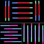 LED Stage Light Bar DMX - 40IN 60W 224LEDs RGB DJ Light Bar Sound Activated Auto Program Strobe 54 Modes DMX Light Bar Pixel Strip for DJ Party Concert Music Live Show Christmas Stage Lighting - Image 3