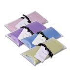 Spa Therapy Aroma Wellness Aromatherapy Silk Eye Pillow, Relaxation Sooth Eye Strain, Rest, Blue - Image 4