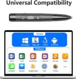 4-in-1 Presentation Clicker with Telescopic Pointer & Stylus Pen - 2.4GHz Wireless Presenter for PowerPoint/Keynote, Teacher Lanyard, Rechargeable - Compatible with Smart Board, Computer, Mac, Tablet - Image 7