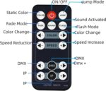 Stage Par Lights, Super Bright RGBW LED Par Can Light with Remote & DMX Control, Stage Light Sound Activated DJ Uplighting for Event Festival Party Indoor Church Stage Lighting - Image 9