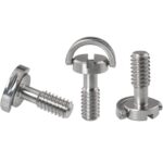 3PCS 1/4-20 Thread D-Ring Stainless Steel Camera Fixing Screws, D Shaft Quick Release Plate Mounting Screw for Camera Tripod Monopod QR Plate - Image 2
