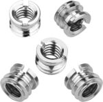 Camera 1/4"-20 to 3/8"-16 Reducer Bushing Convert Screw Adapter for Monopod, Tripod, Ballhead, Stand and Video Light DSLR SLR (10 Pack) - Image 3