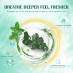 Eucalyptus Mint Shower Steamers 7 Pack - Eucalyptus for Shower, Relaxation Spa Gifts for Women & Men, Natural Essential Oil Bombs for Self Care - Image 3