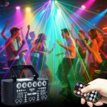 Wuzstar 27-Eye Party DJ Light with Remote, LED Strobe Effects, DMX Control & Sound Activity - Disco Stage Lighting for Clubs, Weddings, DJ Shows, Xmas, Halloween - Image 8