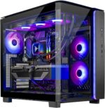 Skytech Gaming King 95 Desktop PC, Ryzen 7 7800X3D 4.2 GHz (5GHz), AMD RX 9070XT 16GB, 1TB Gen4 NVMe SSD, 32GB DDR5 RAM 5600 RGB, 850W Gold PSU, 360mm ARGB AIO, Wi-Fi, Win 11 - Image 2