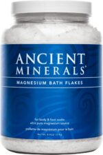 Ancient Minerals Magnesium Bath Flakes - Bathing Alternative to Epsom Salt - Soak in Natural Salts - High-Absorption Efficiency for Relaxation, Wellness & Muscle Relief (4 .4 lb) - Image 2