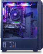 MXZ Gaming PC Computer R5 3600, RTX 4060, 16G DDR4, NVME 500G, A320,6RGB Fans,Windows 11 Pro Ready to use, Gamer Desktop Computer(R5 3600| RTX 4060) - Image 5