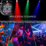 LED Par Lights with DMX Control,DJ Stage Light RGB 36 LED Uplights with Sound Activated Remote Control DJ Stage Lighting Indoor for Christmas Wedding Party Disco Club Stage Bar(2 Packs) - Image 4