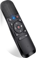 Presentation Remote with Air Mouse Function, Wireless Presenter Clicker RF 2.4GHz USB Laser Pointer Presenter Control PowerPoint Presentation Clicker for Mac, Laptop, Computer - Image 2