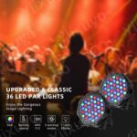 Stage Lights, Dj Party Lights, 36 Led Par Light with Remote & DMX Controlled (2) - Image 5