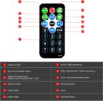 LED Par Lights with DMX Control,DJ Stage Light RGB 36 LED Uplights with Sound Activated Remote Control DJ Stage Lighting Indoor for Christmas Wedding Party Disco Club Stage Bar(2 Packs) - Image 8
