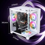 Prebuilt Gaming PC Desktop Computer,Intel Core i7 Desktop,Operating at A Frequency of 3.4-3.9 GHz,RX590 Graphics Card with 8GB GDDR5 Video Memory,16GB RAM, 1TB NVME SSD,WiFi 5.0,RGB Fan x4 - Image 6