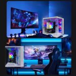 Gaming PC Ryzen5 5600GT Nvme SSD 1TB 16GB RAM WiFi 6 Prebuilt Towers Desktop Computer White - Image 7