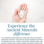 Ancient Minerals Magnesium Bath Flakes - Bathing Alternative to Epsom Salt - Soak in Natural Salts - High-Absorption Efficiency for Relaxation, Wellness & Muscle Relief (4 .4 lb) - Image 5