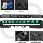 Big Dipper Moving Head Stage Light Bar, 10x15W LED Wall Washer Lights RGBW Strobe Lights with Sound Acitivated and DMX DJ Light Bar for Party Wedding Bars Live Show - Image 7