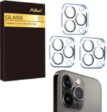 Ailun 3 Pack Camera Lens Protector for iPhone 15 Pro 6.1" & iPhone 15 Pro Max 6.7",Tempered Glass,9H Hardness,Ultra HD,Anti-Scratch,Easy to Install,Case Friendly [Does not Affect Night Shots] - Image 2