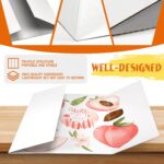 4 Pcs Trifold Poster Board, White Presentation Board Comes with Cardstock & Sticky Dots, Corrugated Display Board for School exhibitions, Business Presentations, 26 x 17 in - Image 4