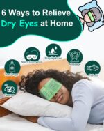 16 Packs Steam Eye Masks for Dry Eyes, Self Heating Warm Compress for Eyes Fatigue & Puffiness Relief, Disposable Heated Eye Mask Travel Essentials, Spa Relaxation Set for Women Christmas, Unscented - Image 5