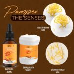 Gifts for Women Gift Basket for Women - 10 Pc Almond Milk & Honey Beauty & Personal Care Set - Home Bath Pampering Package for Relaxing - Spa Self Care Kit - Thank You, Birthday, Mom, Anniversary Gift - Image 4