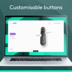 Logitech Wireless Presenter R500s, PowerPoint Clicker with Laser Pointer, Wireless Presentation Clicker Remote - Image 7