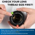 Lightdow 58MM 0.43x High-Definition Wide Angle + Macro Lens Attachment for Canon EOS Cameras - Enhance Your Photography Creativity (φ58mm) - Image 4