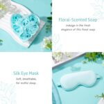 Birthday Gifts for Women, Christmas Self Care Gifts Get Well Soon Gifts Basket, Ocean Relaxing Spa Gifts Care Package w/Luxury Flannel Blanket, Unique for Mom Her Friend Sister - Image 8
