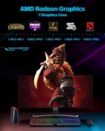 ACEMAGICIAN S3A Mini PC, Ryzen 7 5875U(up to 4.5Ghz), 16GB DDR4 512GB NVME SSD Mini Desktop Computer, Mini Computers [WiFi6/BT5.2] [4K UHD/RGB Lights/3 Adjustable Mode Light Gaming PC - Image 4