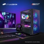 STGAubron Gaming PC Desktop Computer, Intel Core i7 up to 3.9 GHz, Radeon RX 580 8G, 16G RAM, 512G SSD, WiFi, Bluetooth 5.0, RGB Fan x6, Windows 10 Home - Image 5