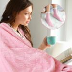 Birthday Gifts for Women, Mom, Wife, Girlfriend,Self Care Gifts for Women,Rose Relaxing Spa Gifts Basket,10Pcs Get Well Soon Care Package with Luxury Flannel Blanket,Mother's Day Gifts Wedding Gifts - Image 5