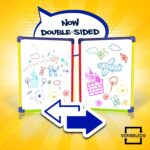 Magnetic Dry Erase Board for Kids Whiteboard 9”x12” Includes White Board for Kids Writing Learning & Drawing Art Educational Kids Toy - Image 4