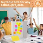 Ctosree 36 Pcs Tri Fold Display Board,36" x 48" Portable Lightweight Foldable Presentation Poster Board for Office Projects Exhibitions Workshops, White - Image 6