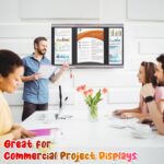 8 PCS Trifold Poster Board- Large 40" x 28" Tri Fold Display Board Hard & Thick Black Presentation Cardboard for Science Fair, School Projects, Business Supply - Image 4