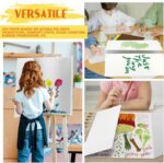4 Pcs Trifold Poster Board, White Presentation Board Comes with Cardstock & Sticky Dots, Corrugated Display Board for School exhibitions, Business Presentations, 26 x 17 in - Image 7
