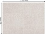 AKTOP Cork Board Bulletin Board 47"x35", 12 Pack Removable Felt Cork Board Tiles for Wall, Large Corkboard Notice Pin Board for Office, School & Home, 48 Safe Adhesive Tabs, 20 Push Pins, Latte - Image 5